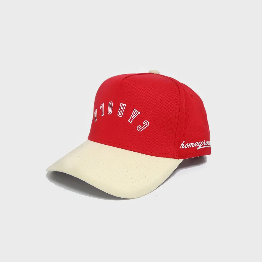 Carola Red Snapback - Image 2